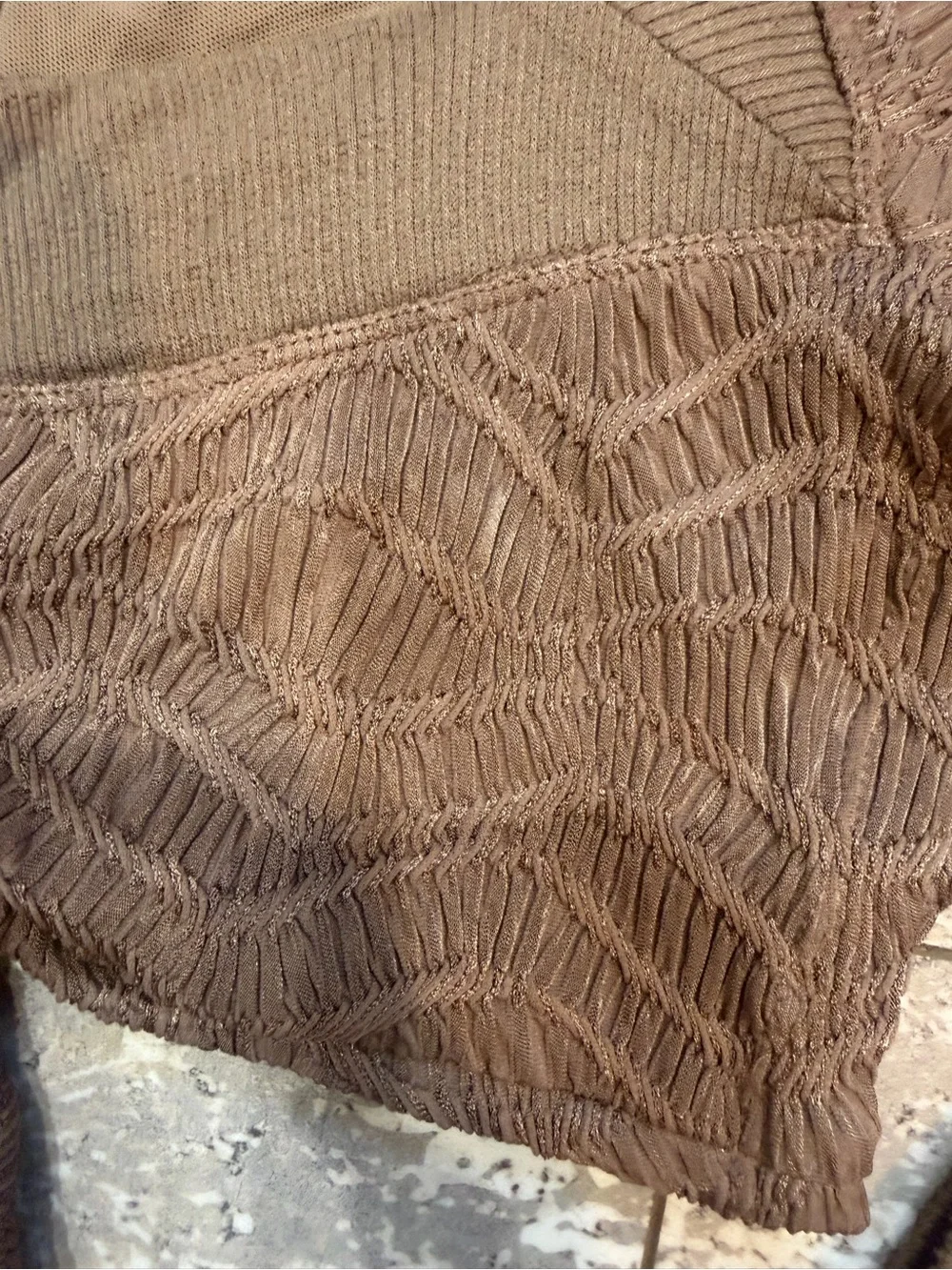 Free People long sleeve crop top and matching skirt EUC only tried on
